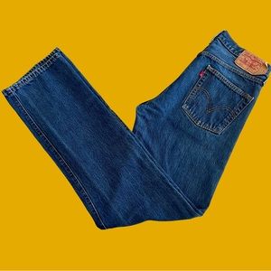 Blue Denim Levi Strauss & Co 501 Men’s Jeans
